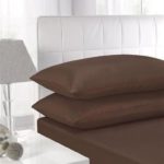 polycotton-fitted-sheet-chocolate