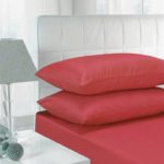 polycotton-fitted-sheet-red