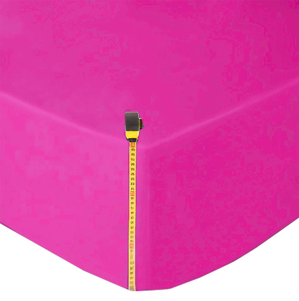 extra deep fitted sheet fuchsia