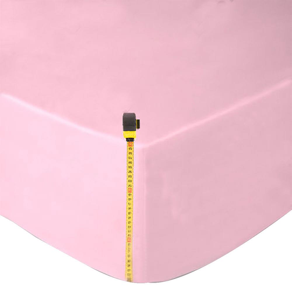 extra deep fitted sheet pink