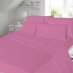 flannel-flat-sheet-pink