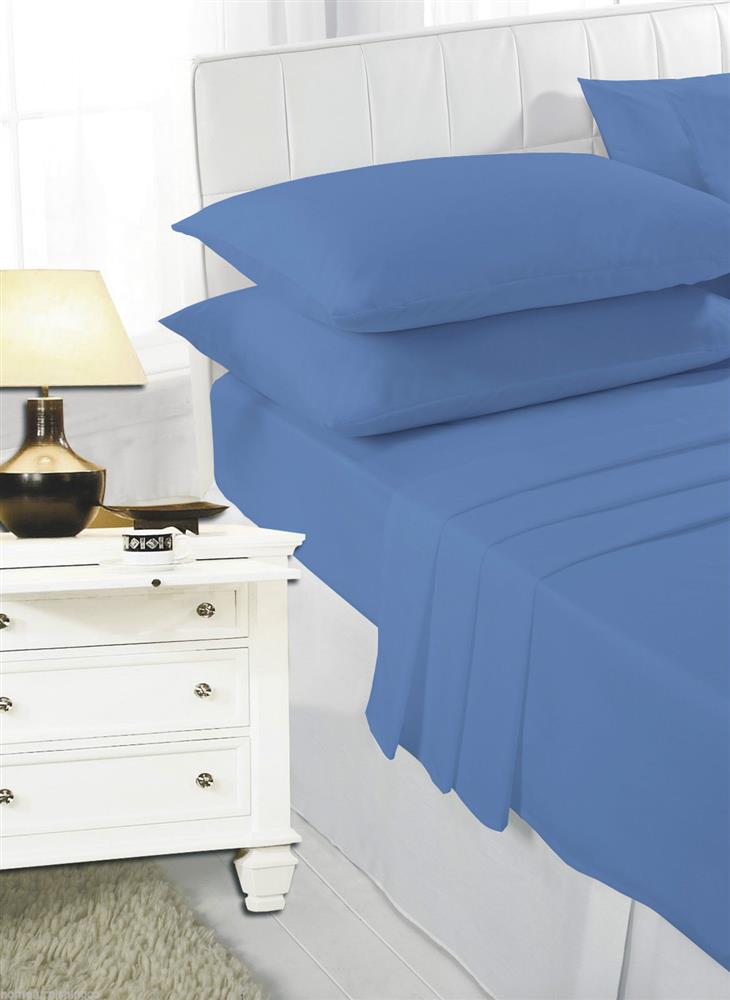 bunk bed fitted sheets mid blue
