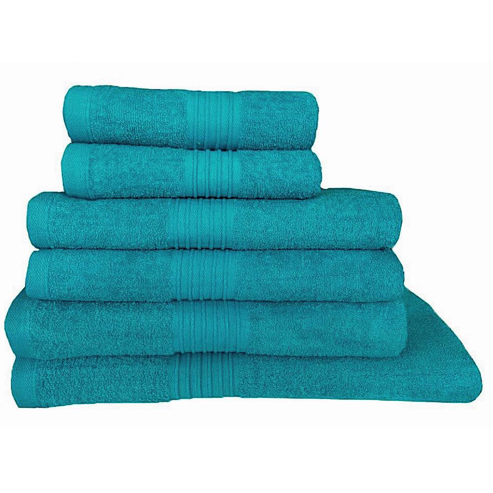 wholesale towels set 500gsm teal