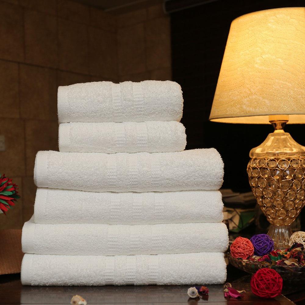 500 gsm towels set white